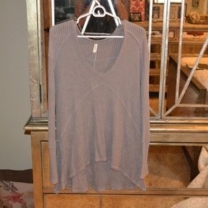 free people thermal tee